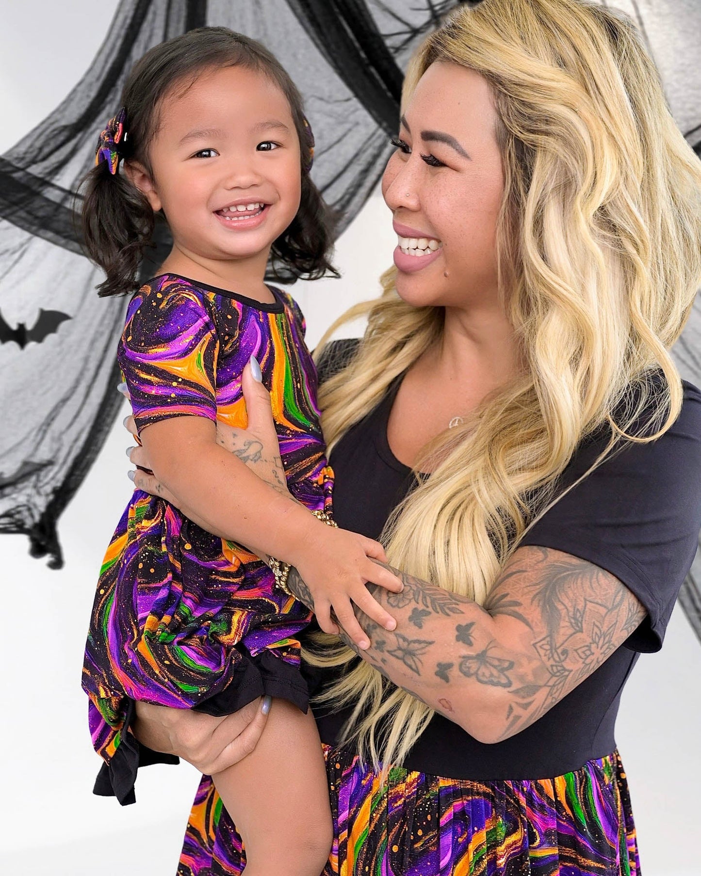 Halloween | Magic Swirls | Women's Bamboo Dress