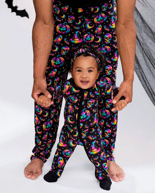Halloween | Rainbow Haunts | Men’s Bamboo Lounge Pants