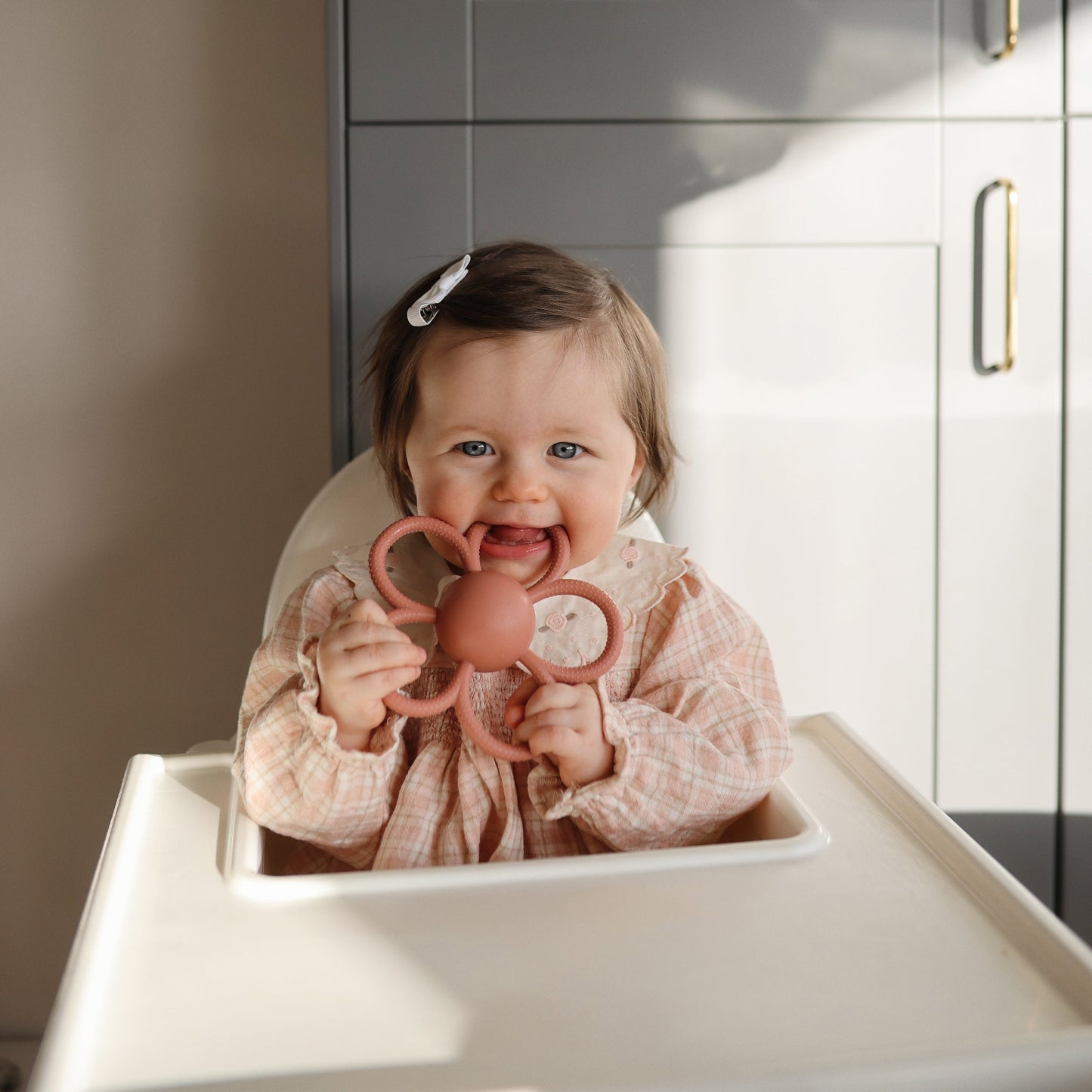 Daisy Rattle Teether