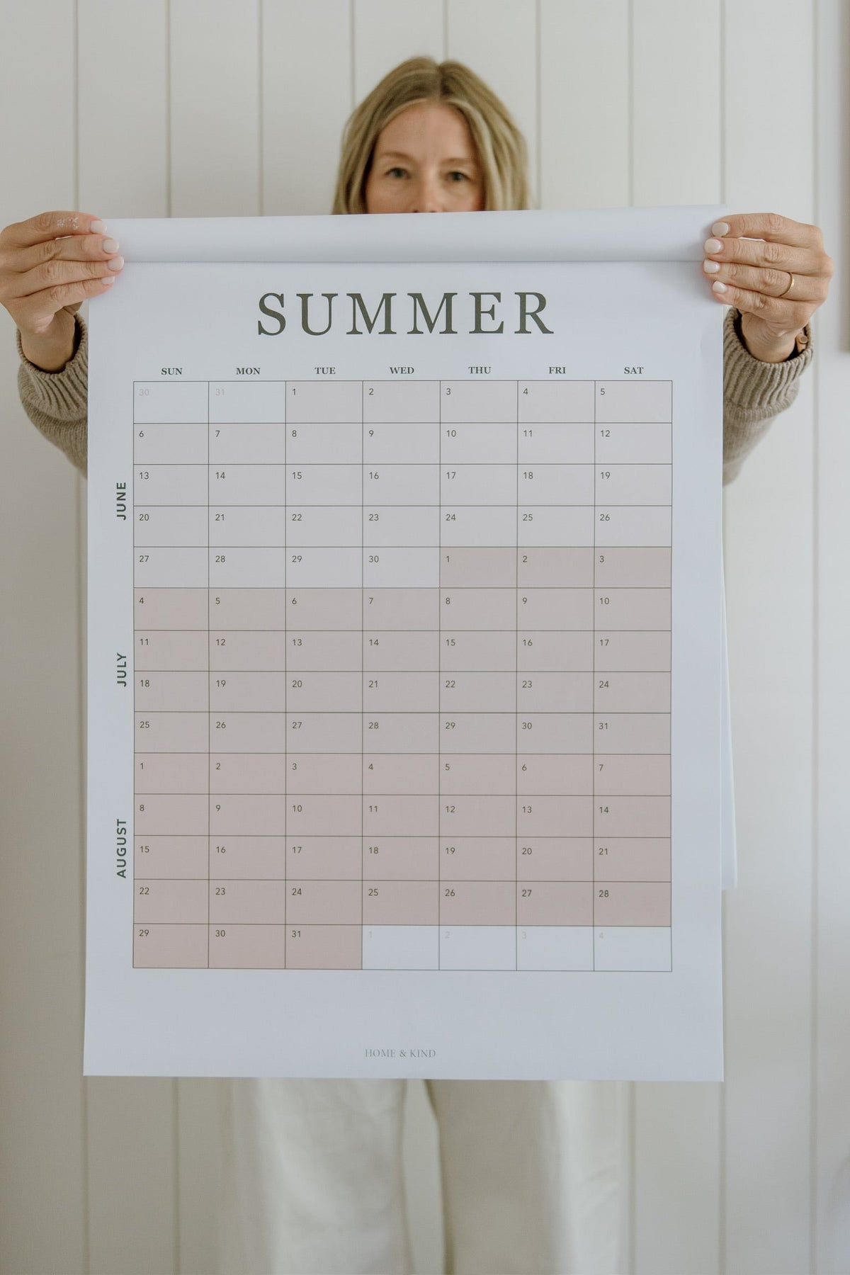 2027 Family Wall Calendar