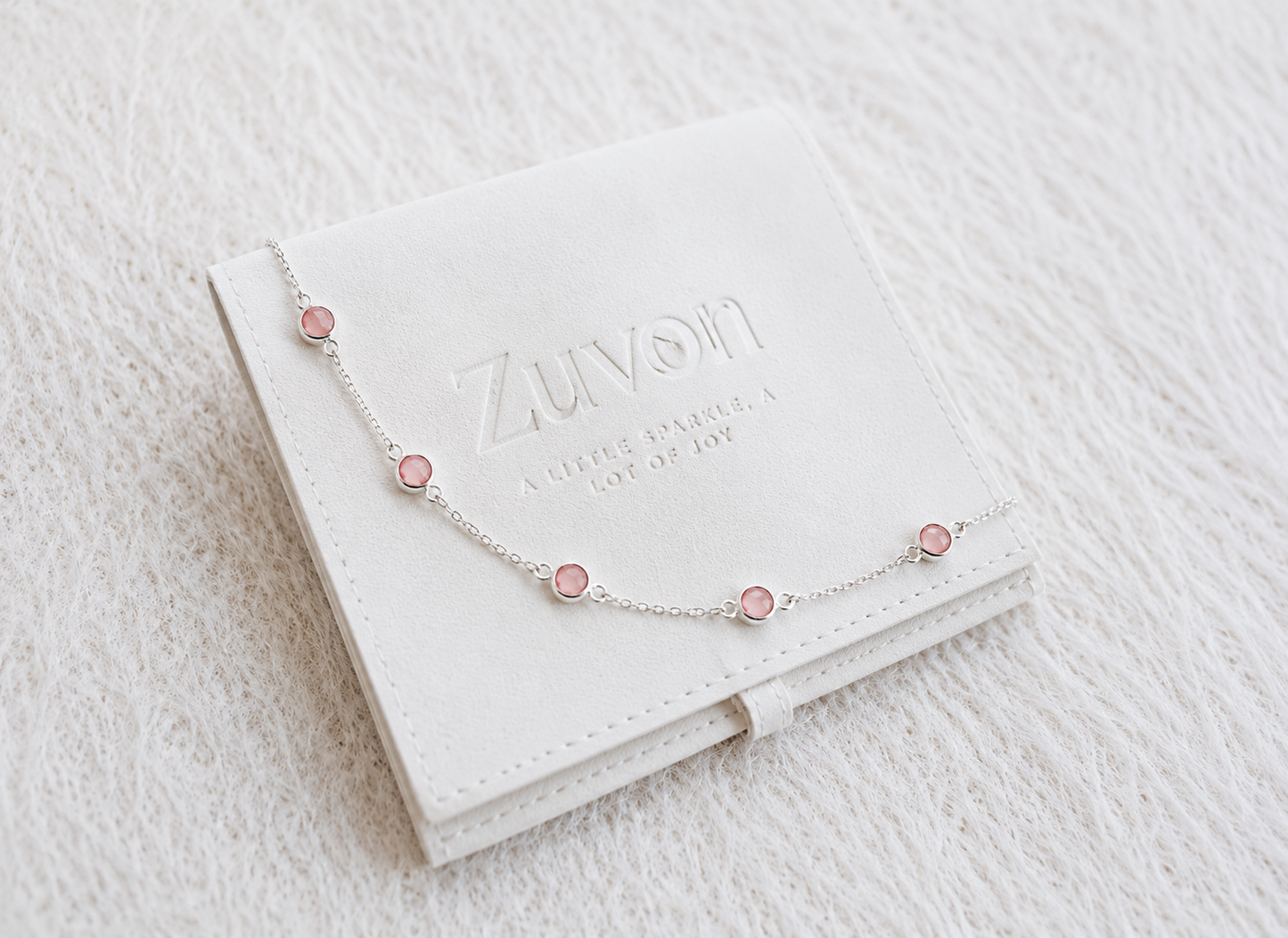 October Birthstone Bracelet — Opal