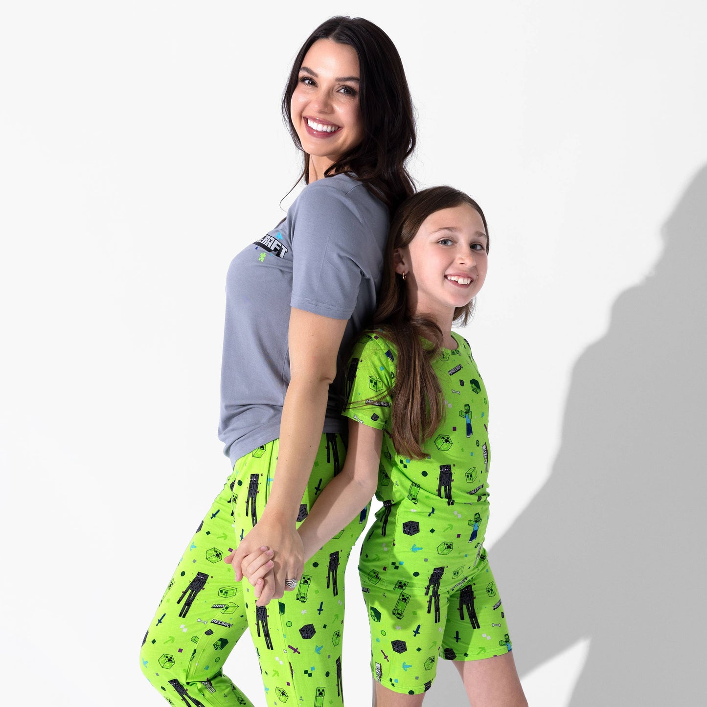 Minecraft Mob Squad Bamboo Kids Pajama Short Set