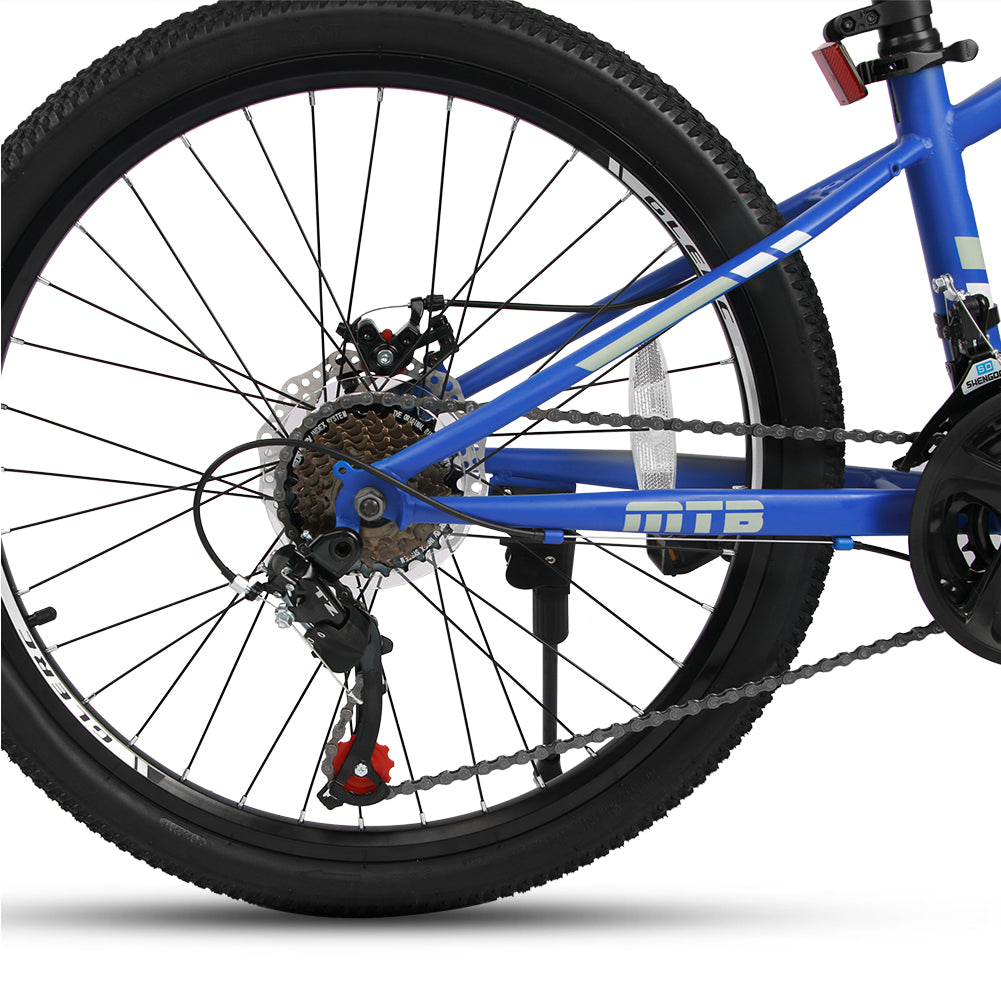 Glerc 20" Kids 21-Speed MTB with Disc Brakes - Skyline