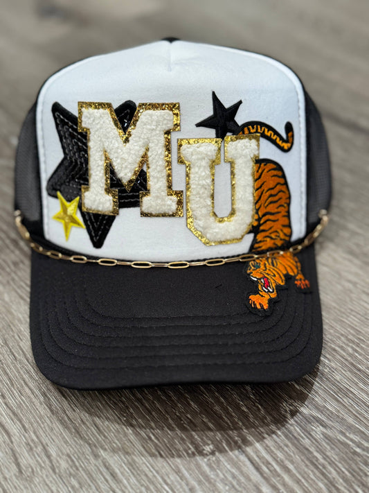 MU Tigers Black & Gold Trucker Hat
