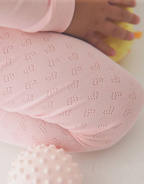 Punching Heart Peach Long Sleeve PJs