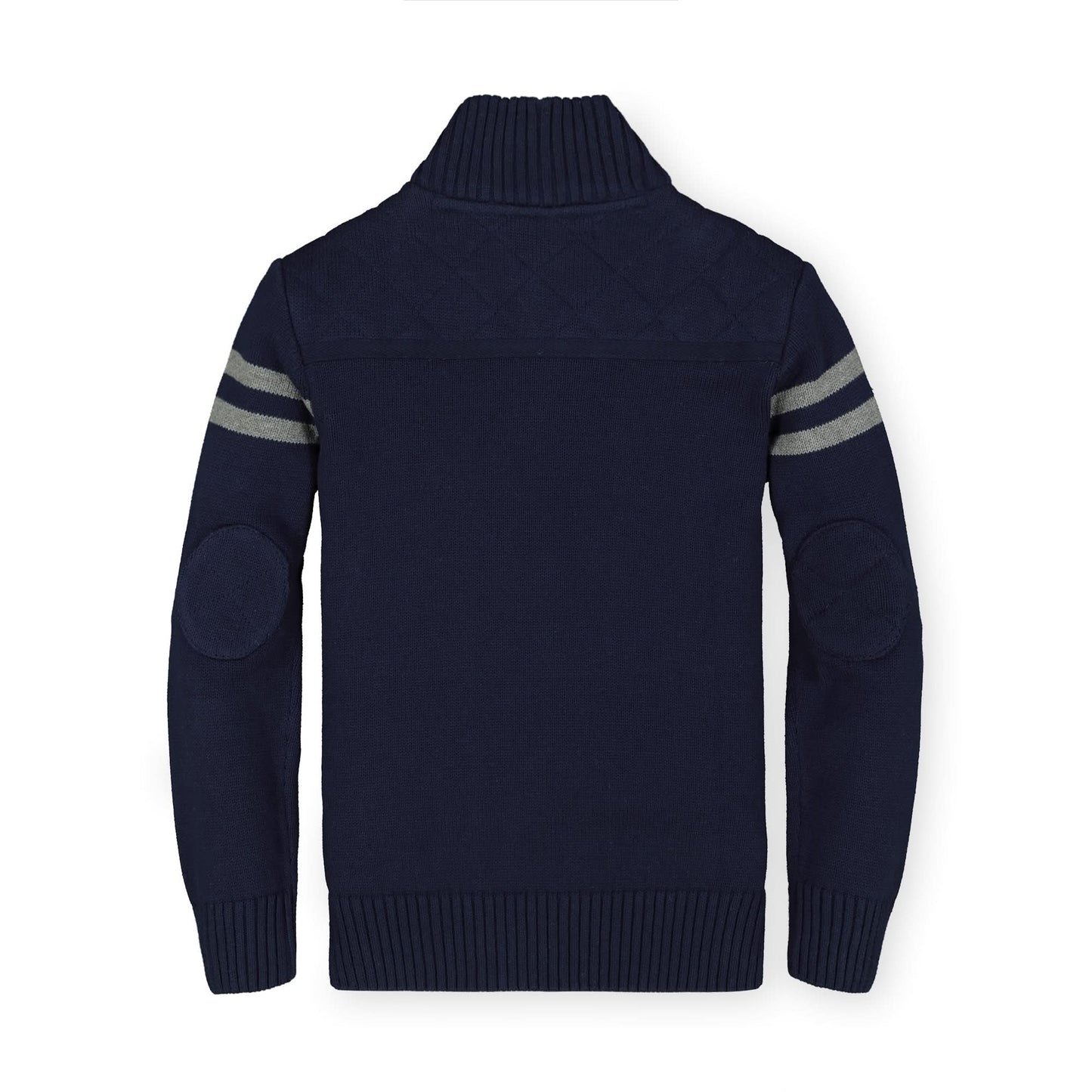 Mock Neck Button Placket Sweater - Baby