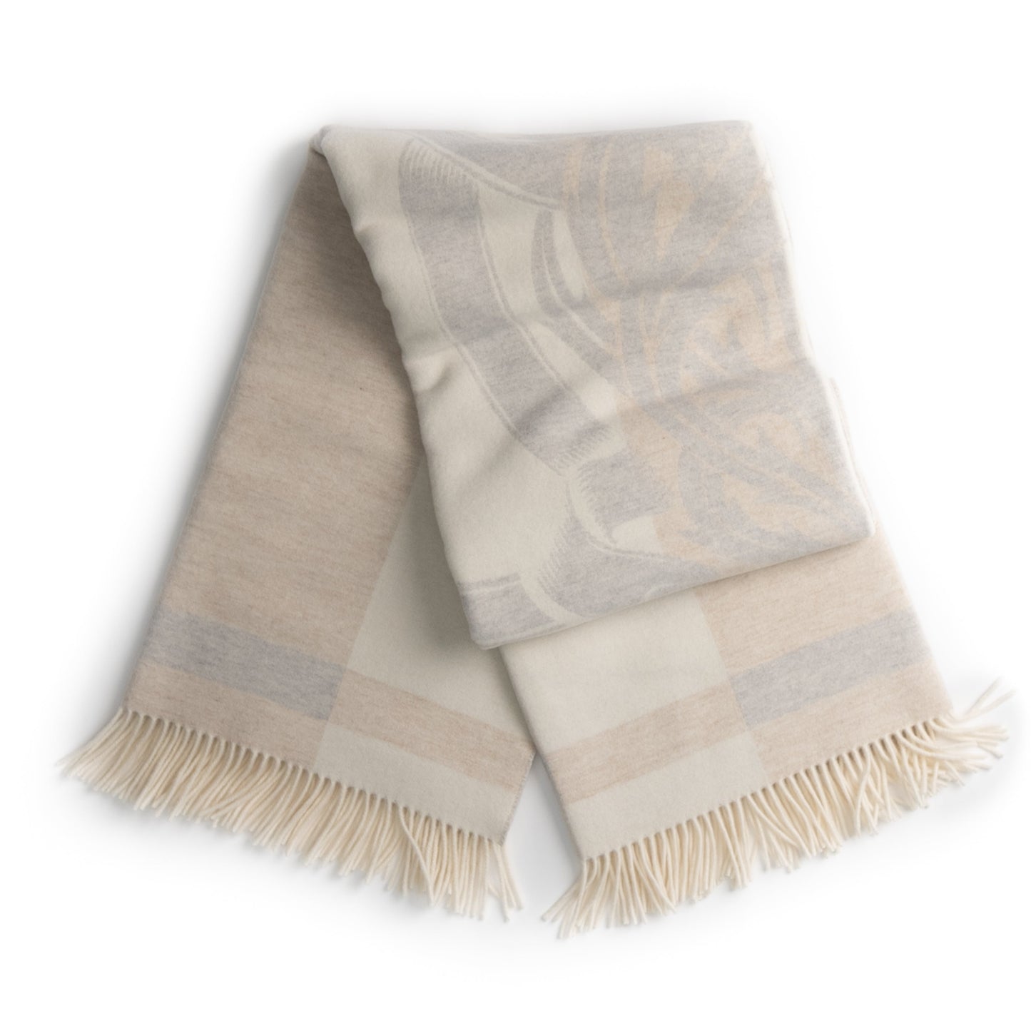 Thistle Reign Reversible Throw – Extra-Fine Italian Merino Wool