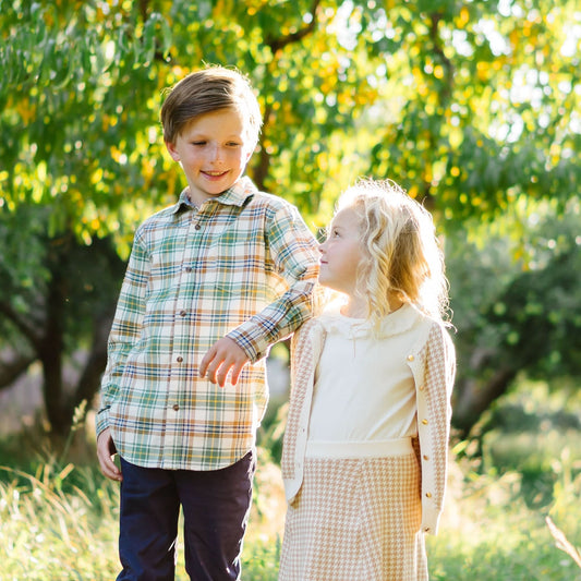 Brushed Flannel Button Down Shirt