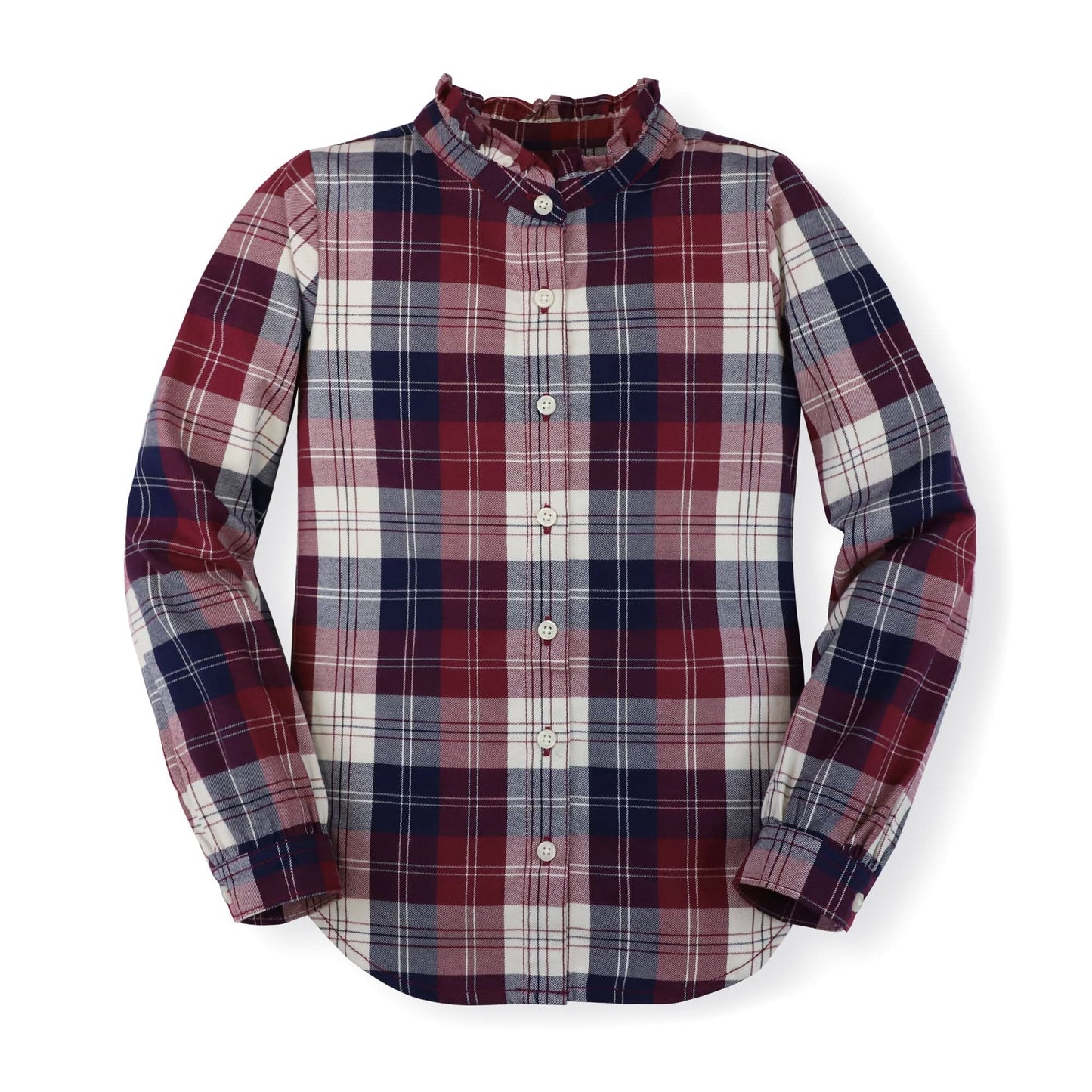 Ruffle Collar Shirt - Made with Organic Cotton - Baby