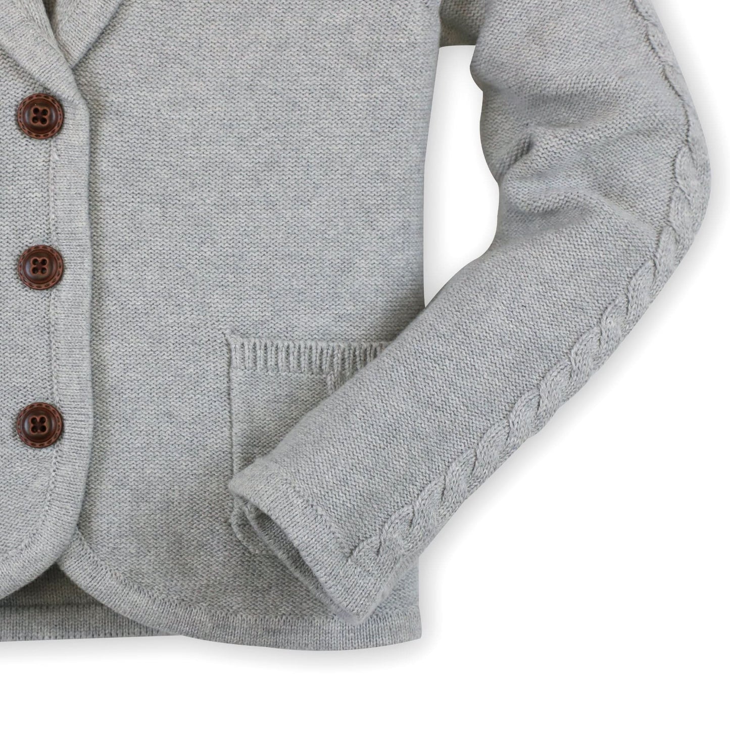 Cable Sweater Blazer