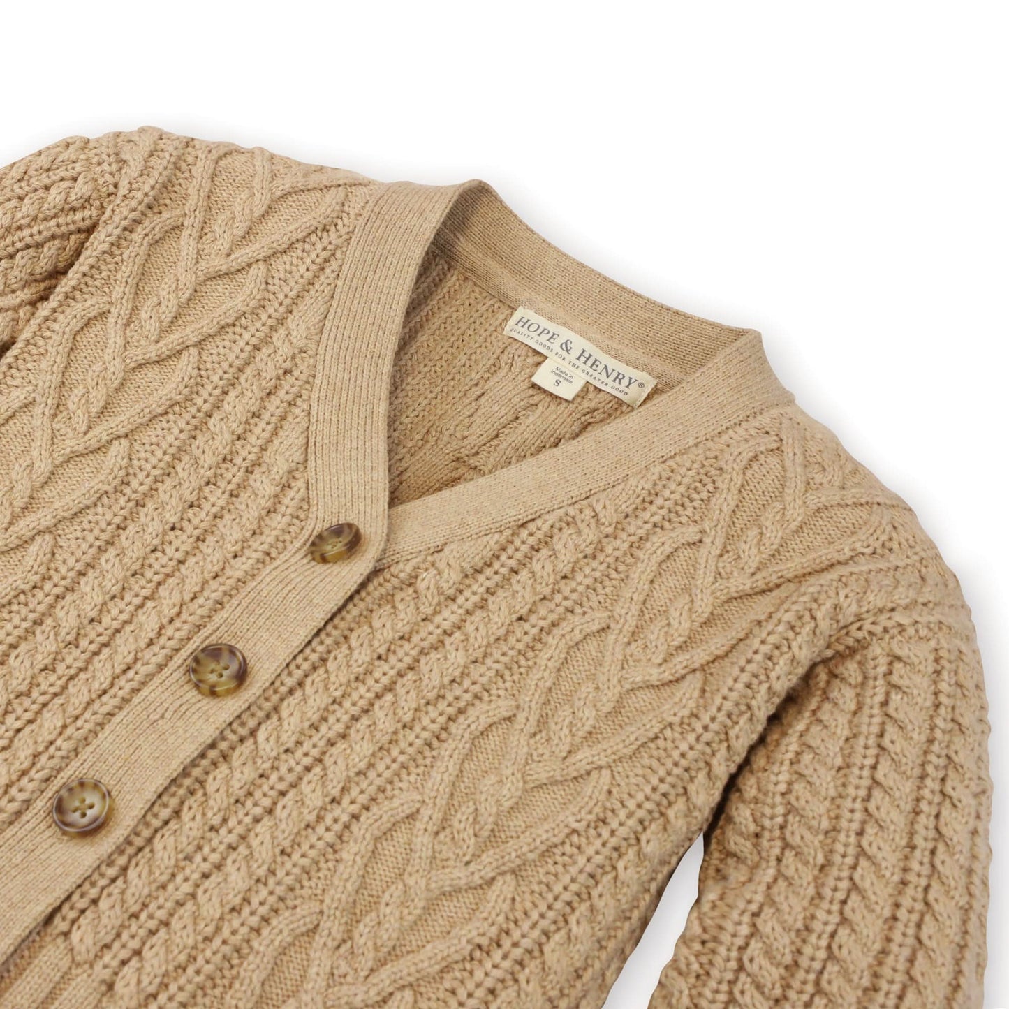 Chunky Cable Cardigan