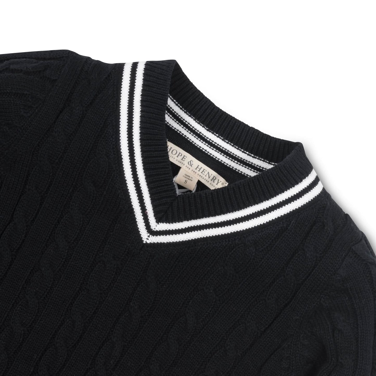 V-Neck Cricket Sweater - Baby