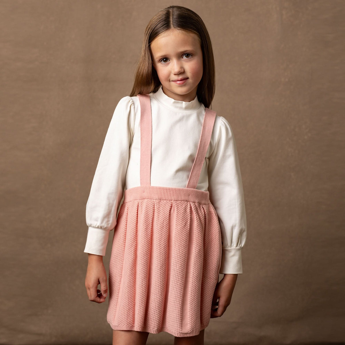 Pleated Sweater Skirtall