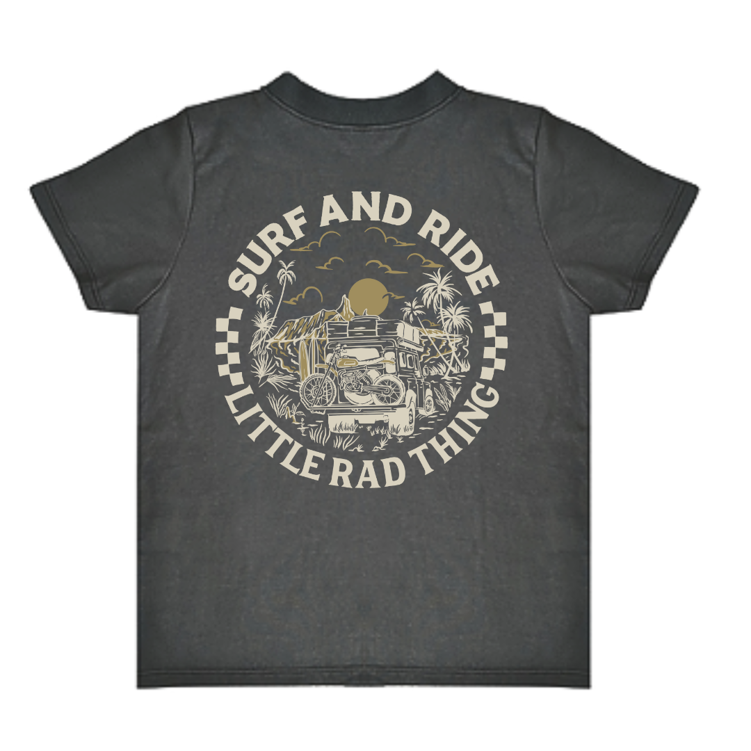 THE 100% ORGANIC COTTON SURF N RIDE TEE