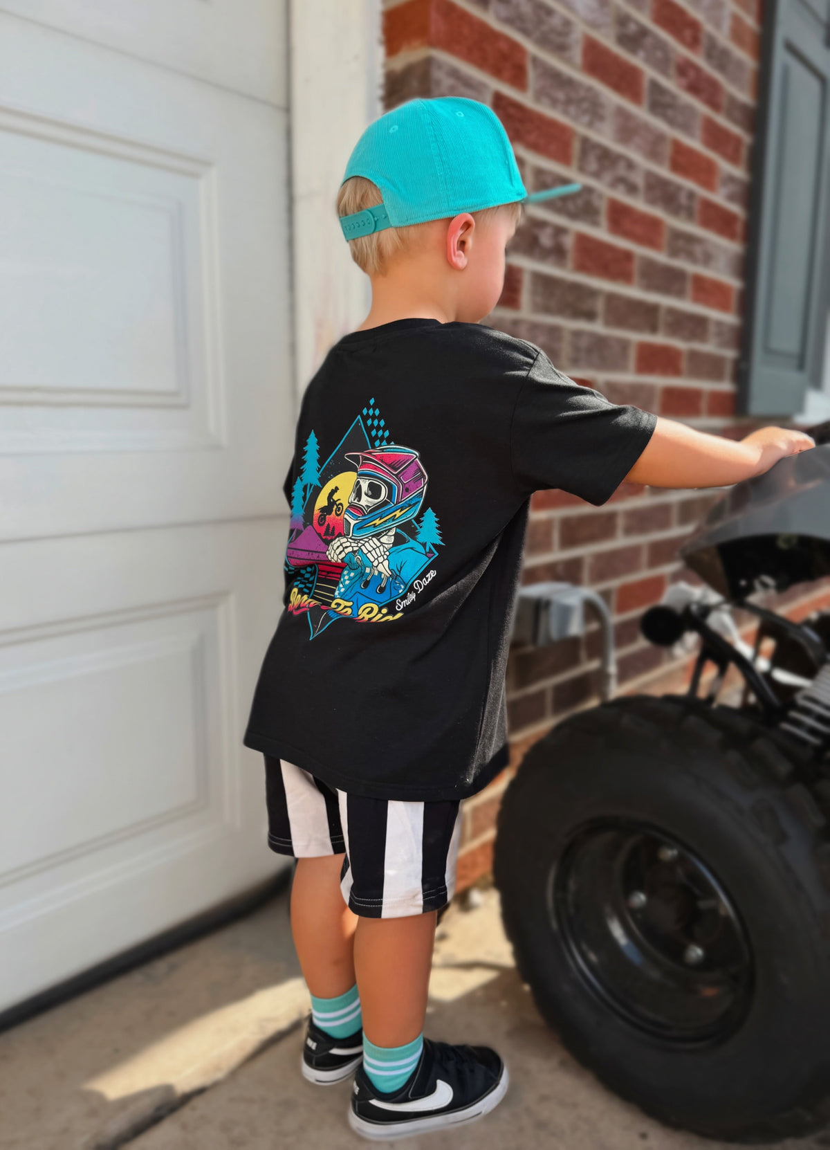 BORN TO RIDE • BAMBOO TEE