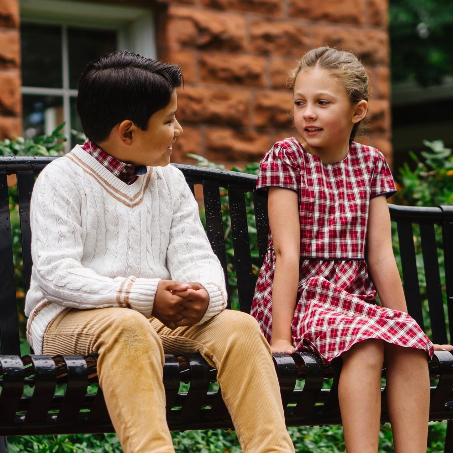 Short Sleeve Organic Schoolgirl Dress