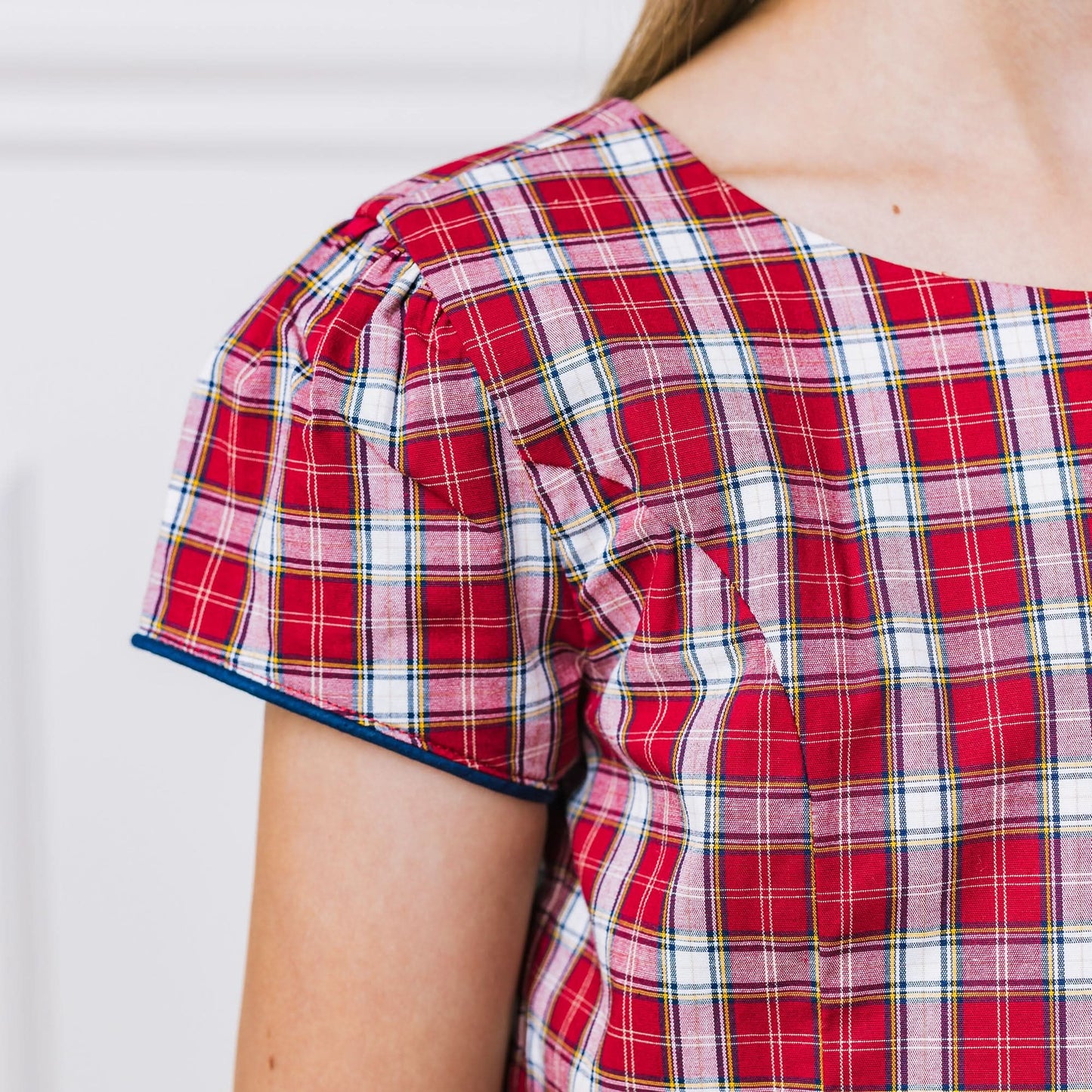 Short Sleeve Organic Schoolgirl Dress