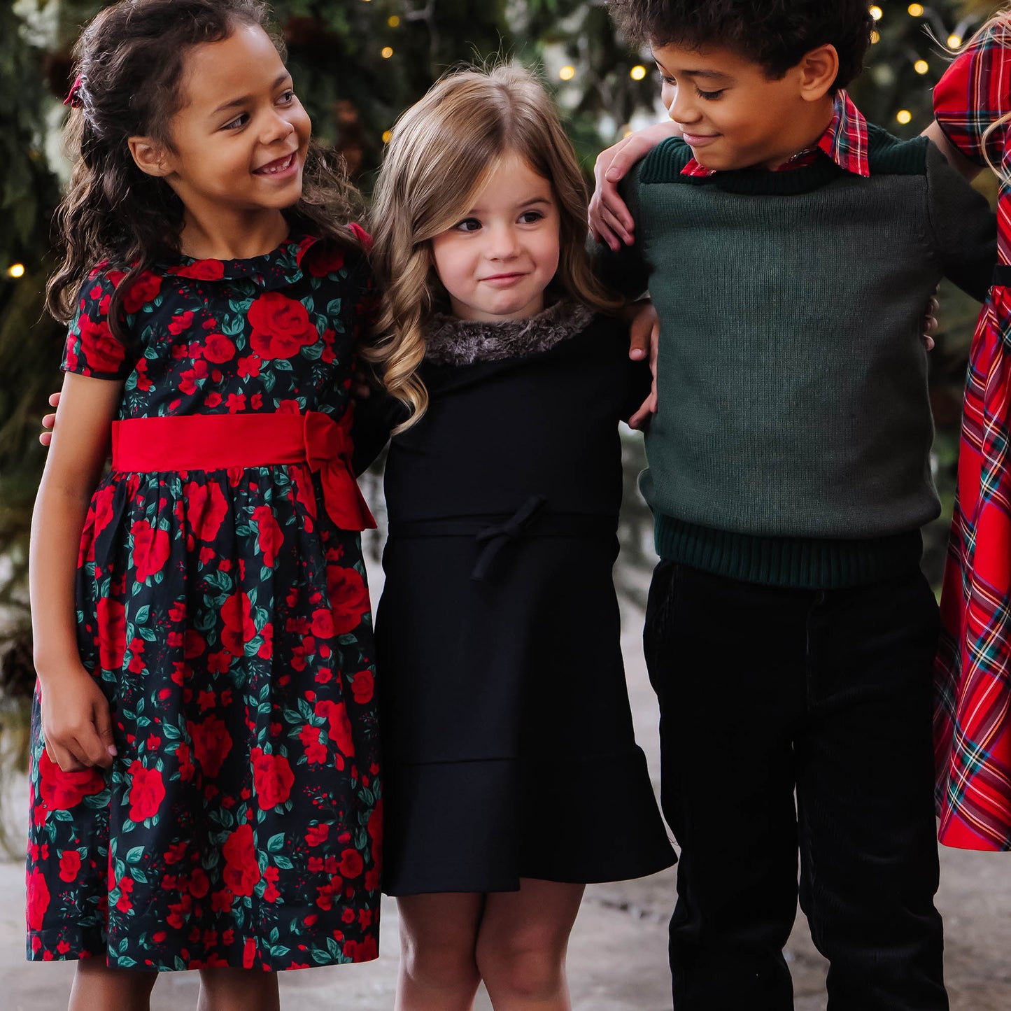 Ruffle Collar Party Dress - Baby