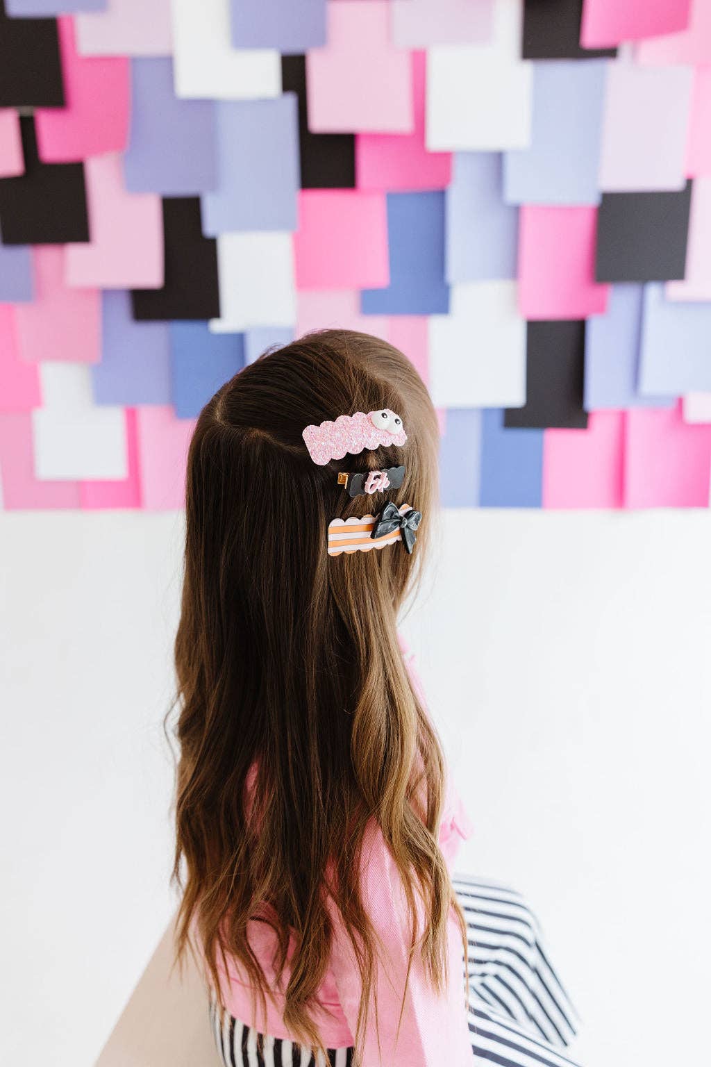 Eyes|Eek|Black Bow Clip Set