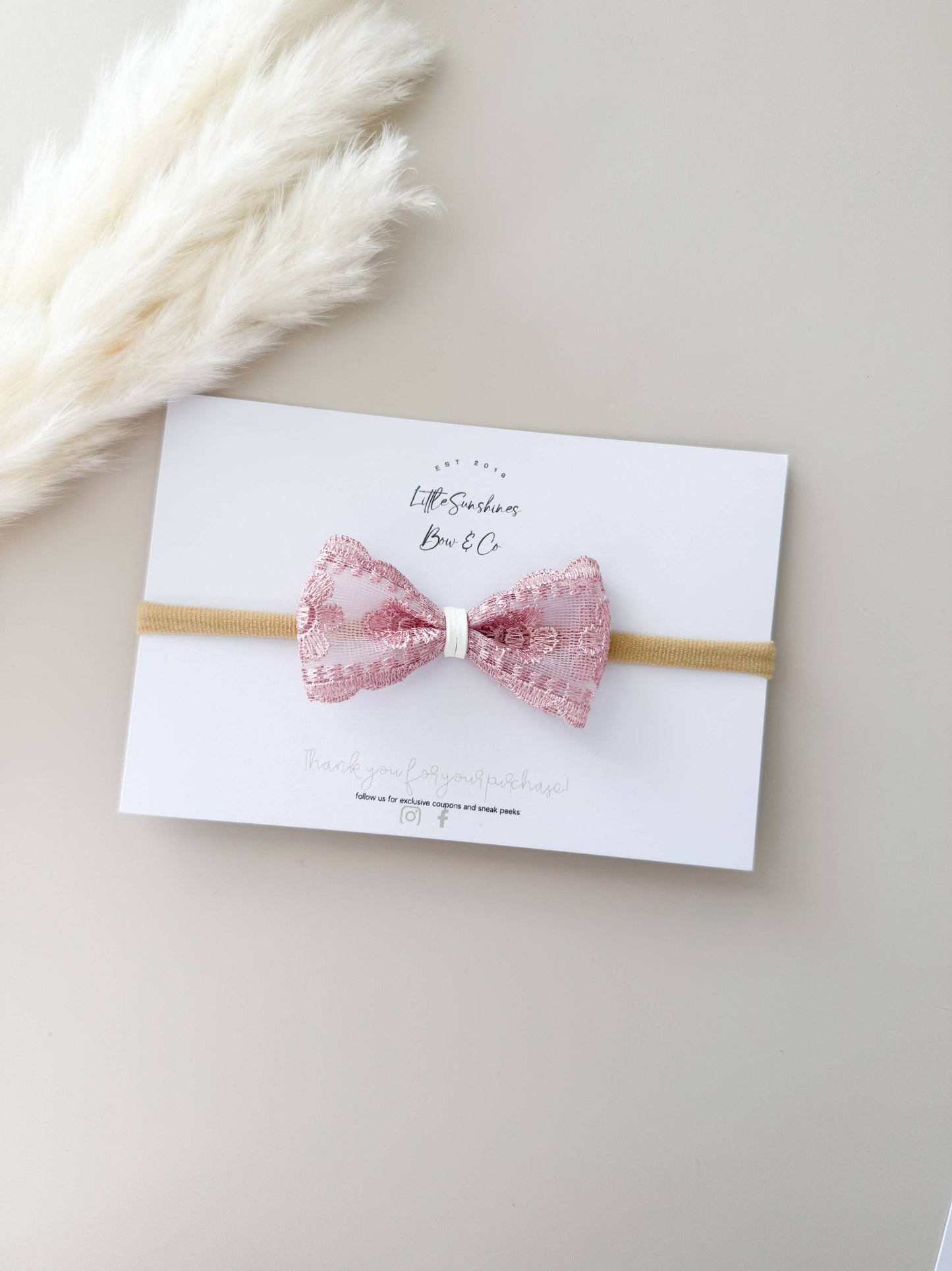 Pastel Lace Bows