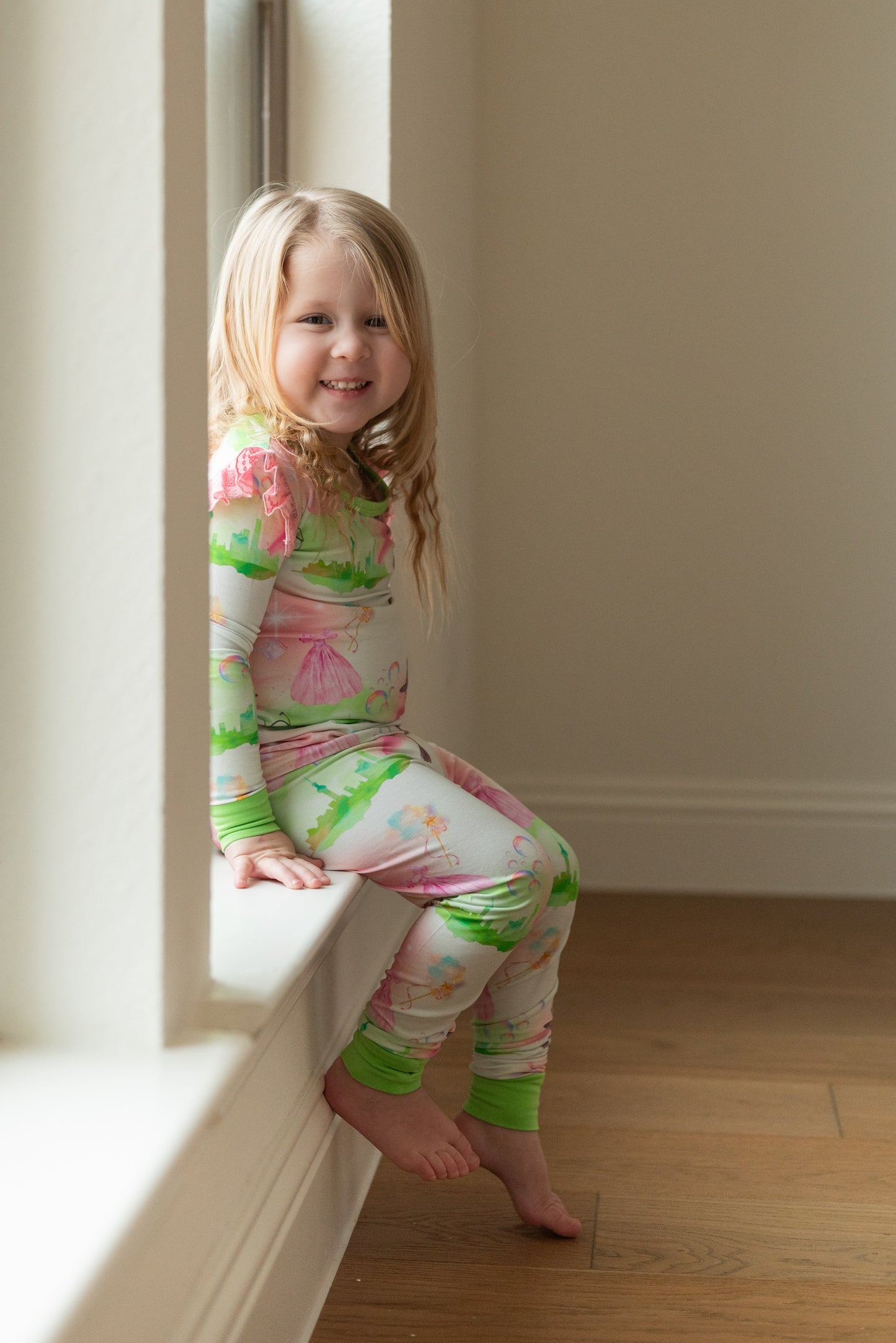 Popular Long Sleeve Ruffle Lounge Set