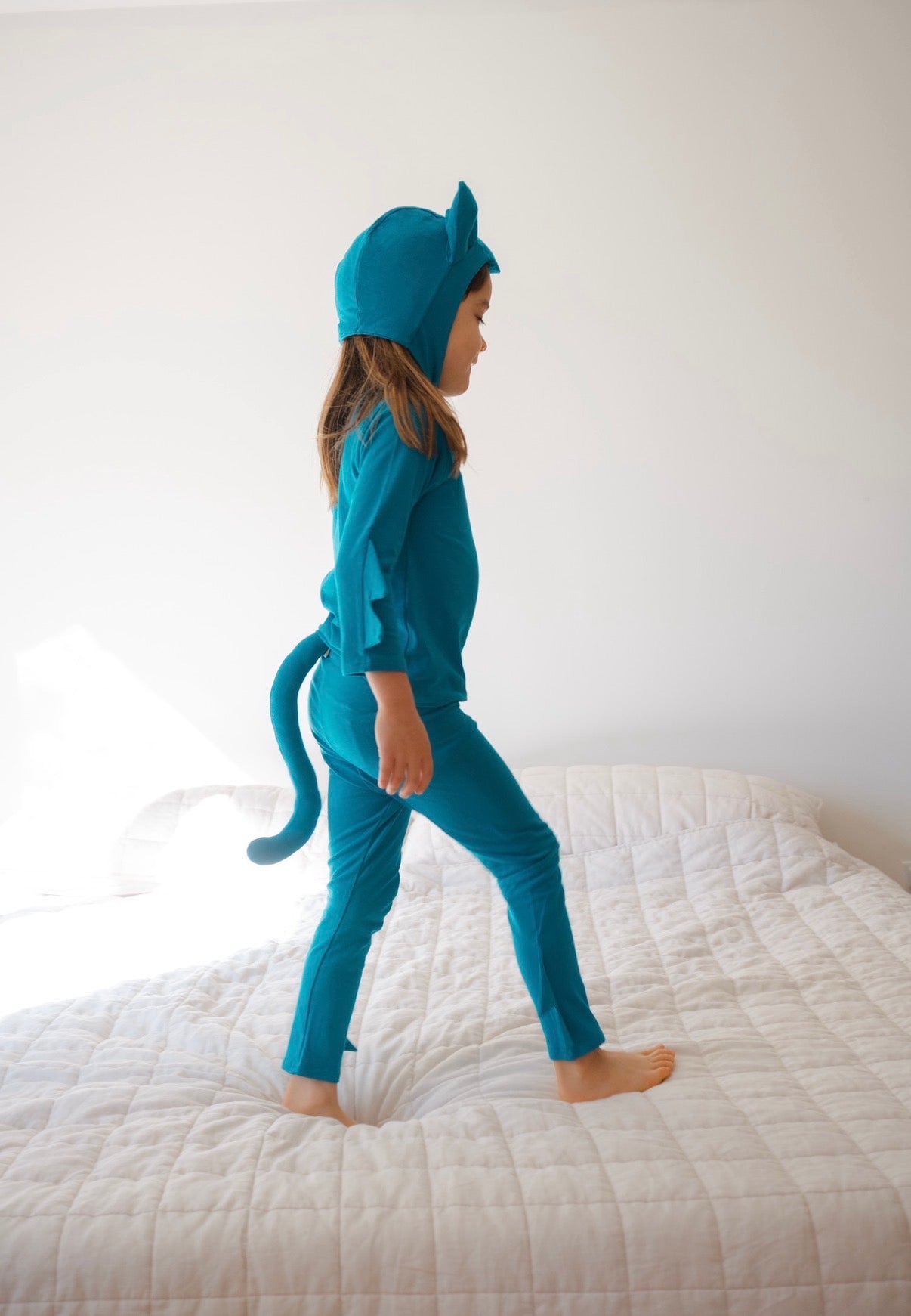 Blue Cat Pajama Costume