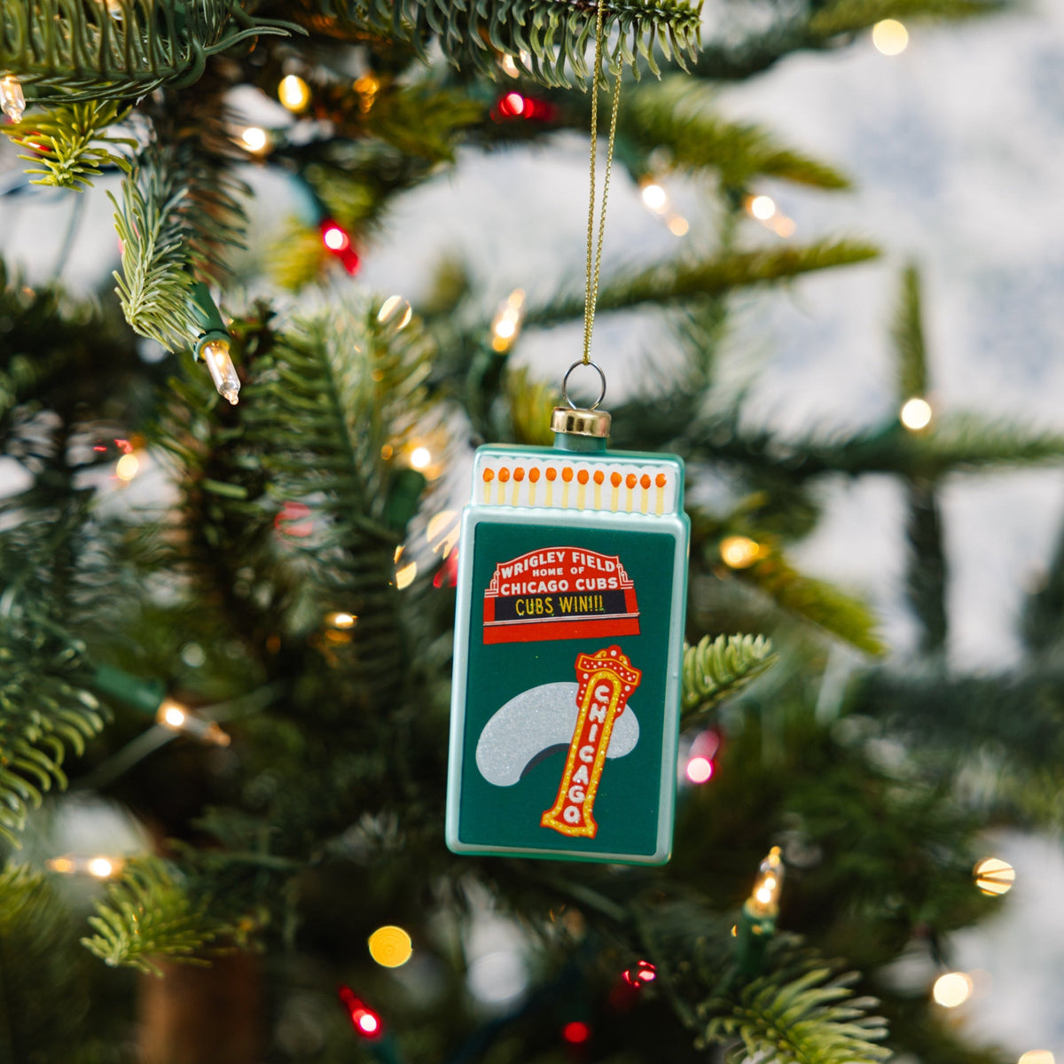 Matchbook Ornament - Chicago