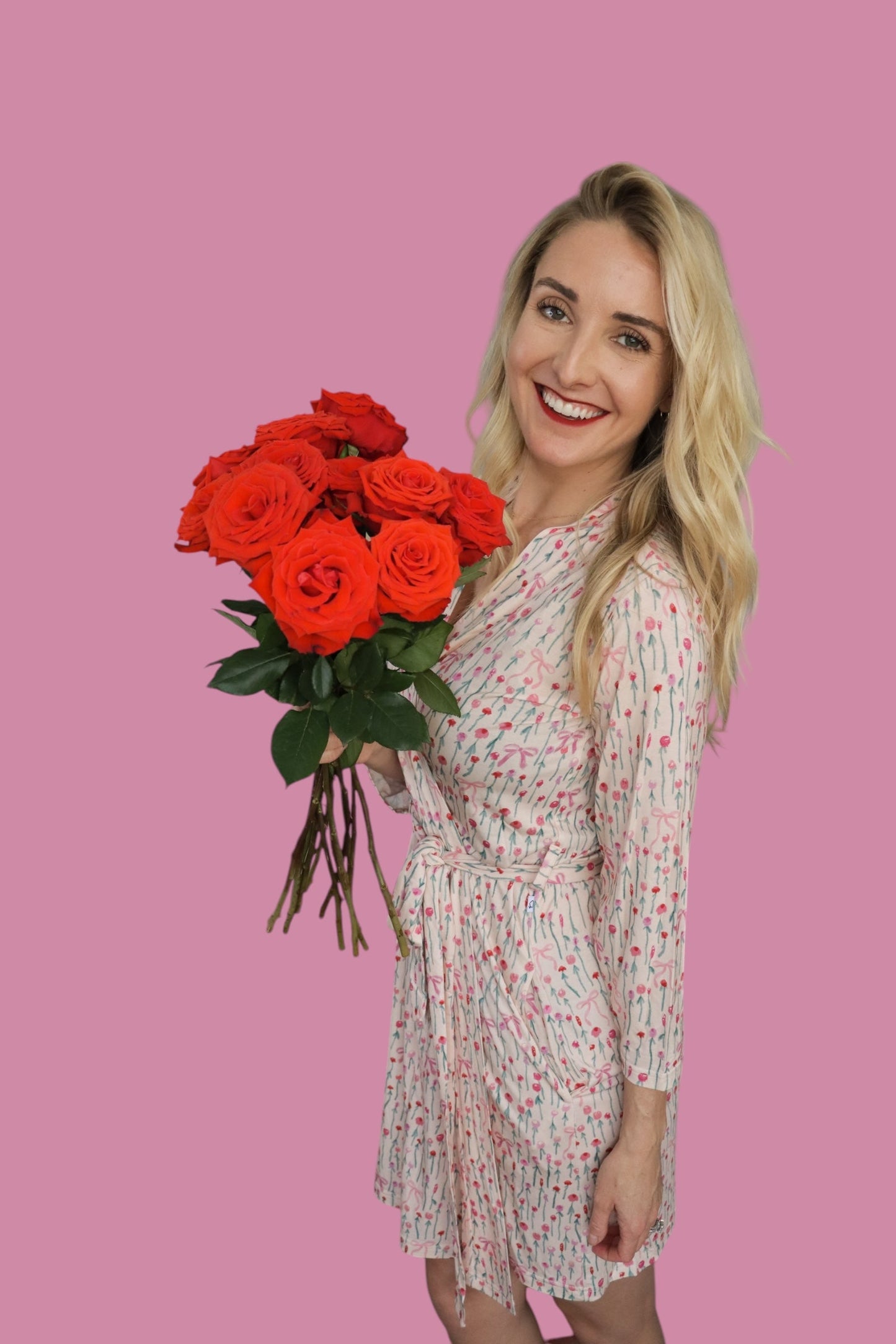 BLOOMS & BOWS Women's Dream Robe