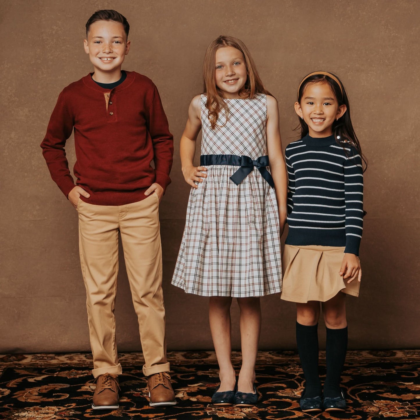 Organic Mock Neck Sweater