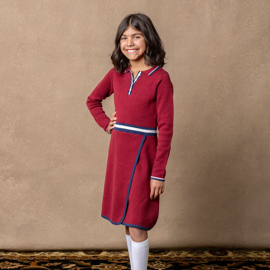 Organic Henley Sweater Dress