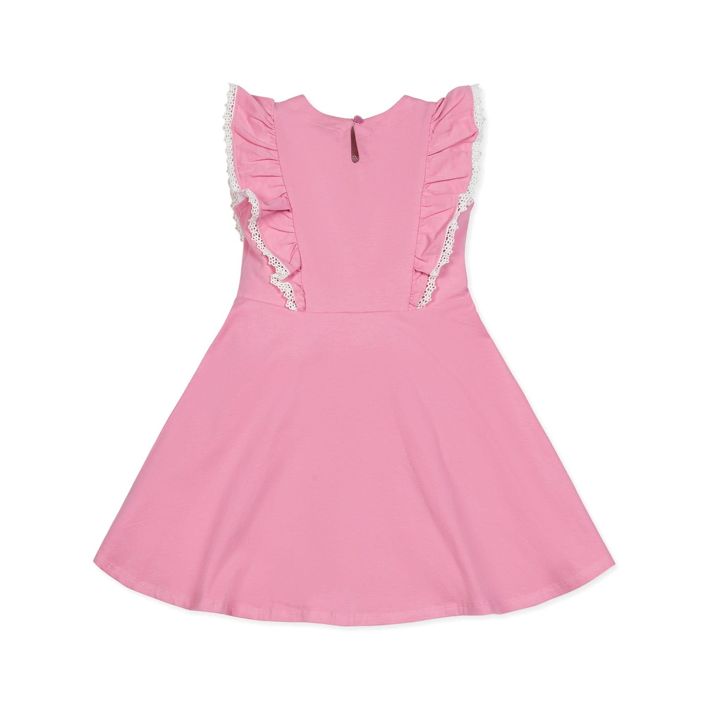 Sleeveless Organic Knit Pinafore Dress