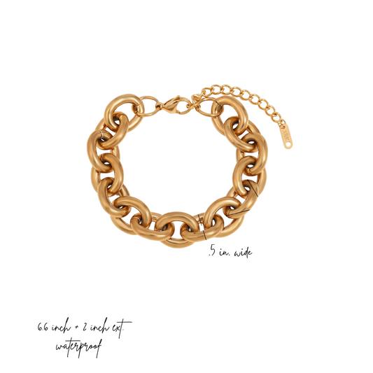 Bold Link Chain Bracelet