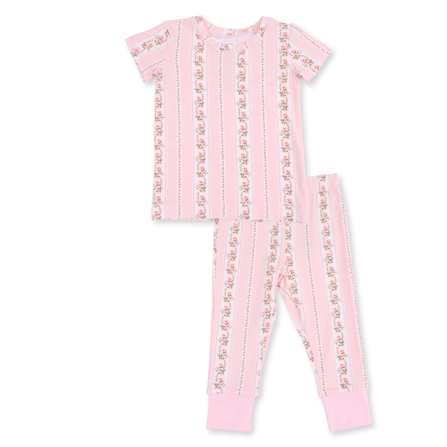 Antoinette Stripe - Short Sleeve Loungewear Set
