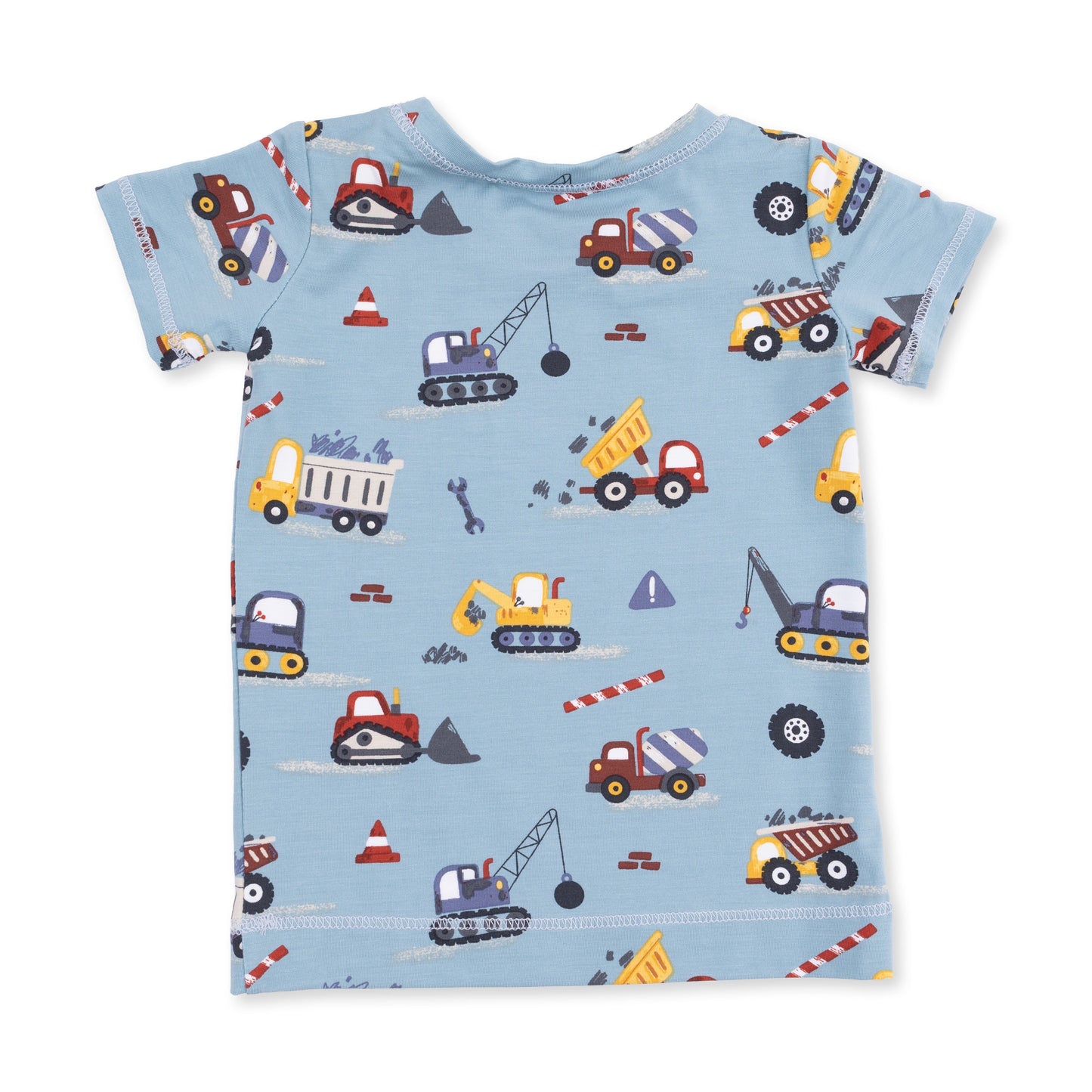 Crayon Construction - Short Sleeve Loungewear Set