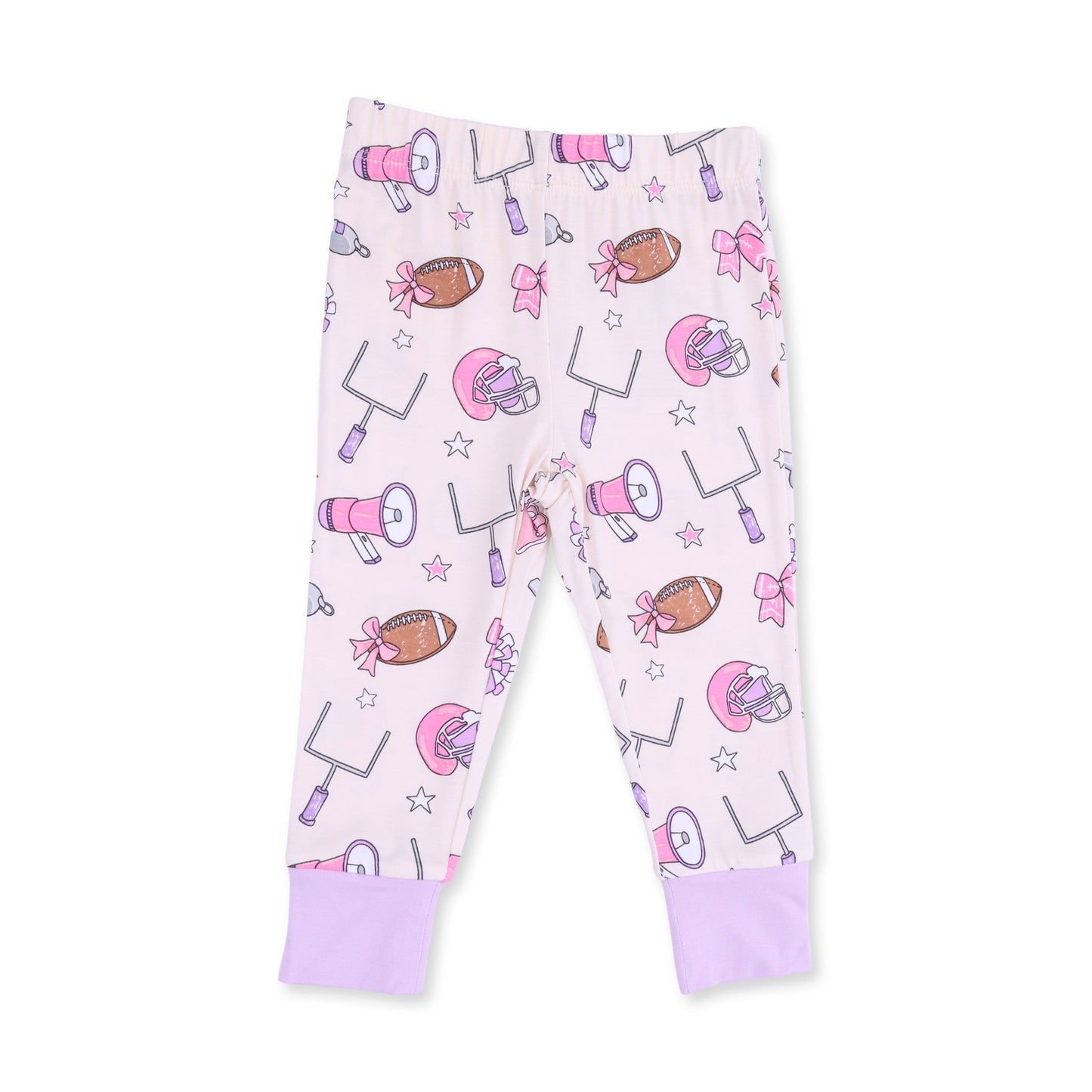 Football Cheer - Short Sleeve Loungewear Set