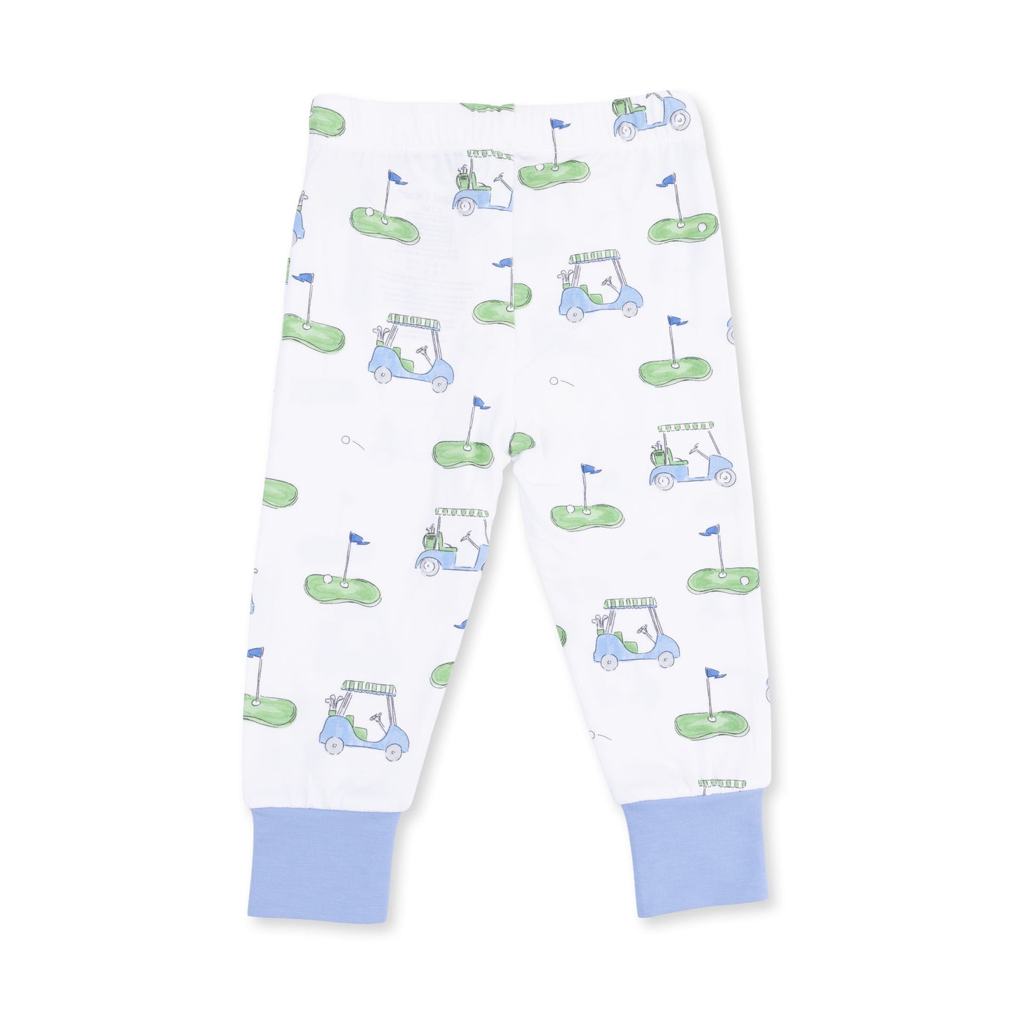 Golf Carts Blue - Short Sleeve Loungewear Set