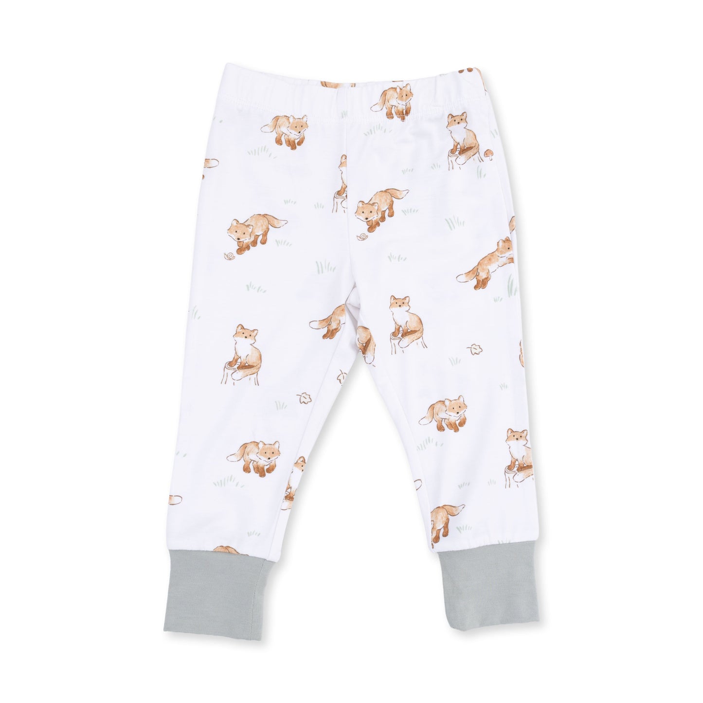 Little Explorer Fox - Short Sleeve Loungewear Set