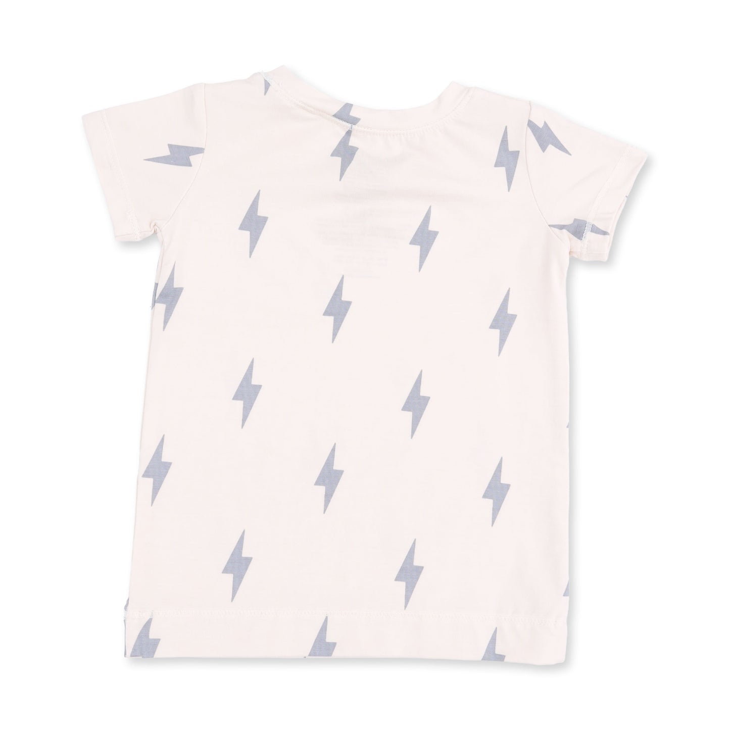 Lightning Bolt Viscose - Short Sleeve Loungewear Set