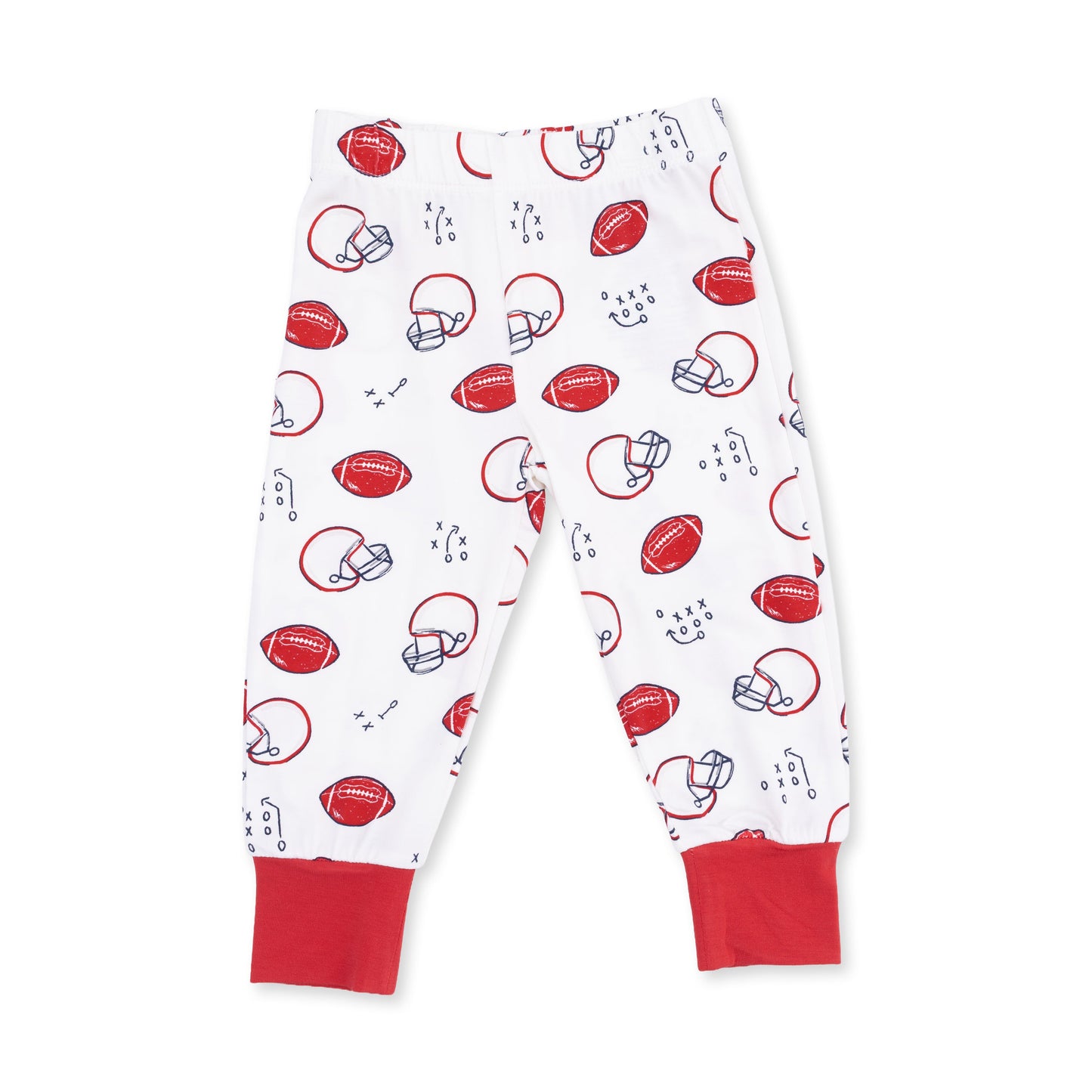 Touchdown Time - Short Sleeve Loungewear Set