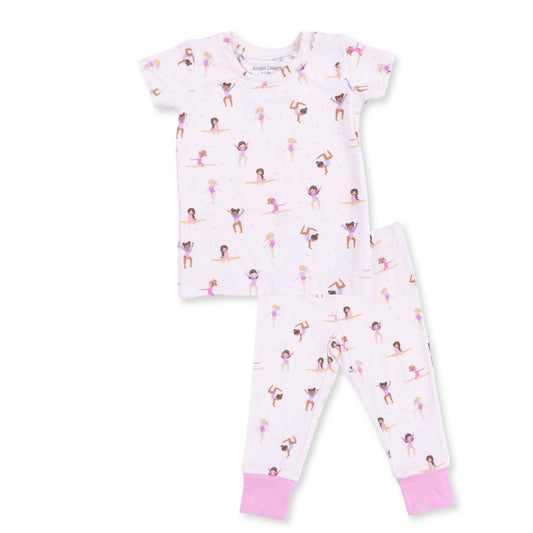 Tiny Tumblers - Short Sleeve Loungewear Set- gymnastics