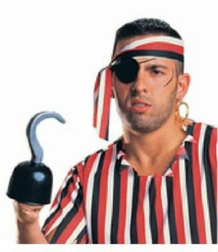 Plastic Pirate Hook Hand Costume Accessory