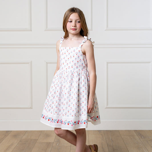Organic Border Hem Sundress