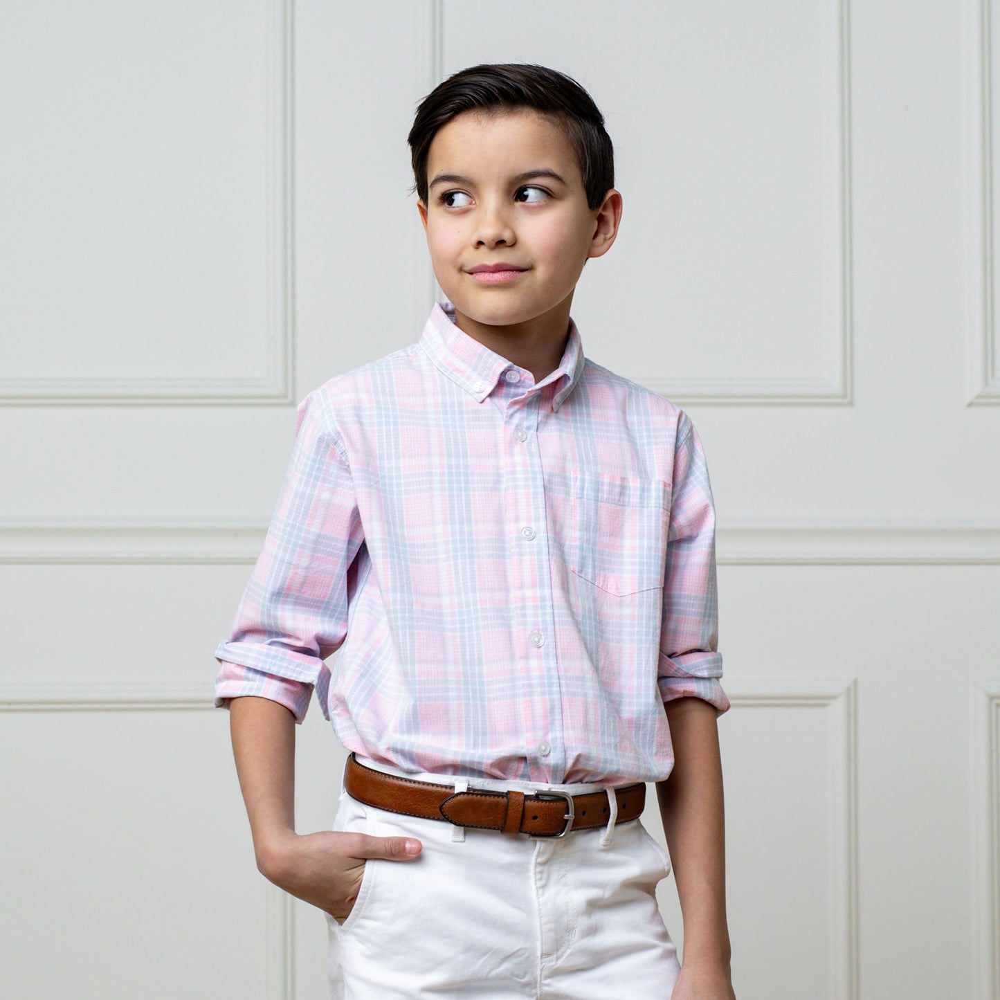 Organic Stretch Poplin Shirt