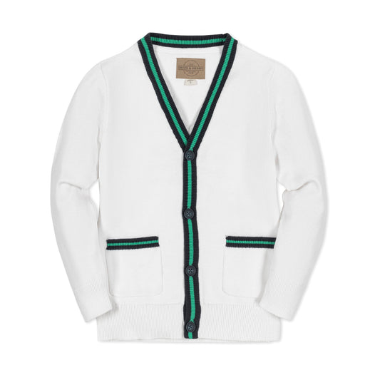 Organic Tipped Cardigan