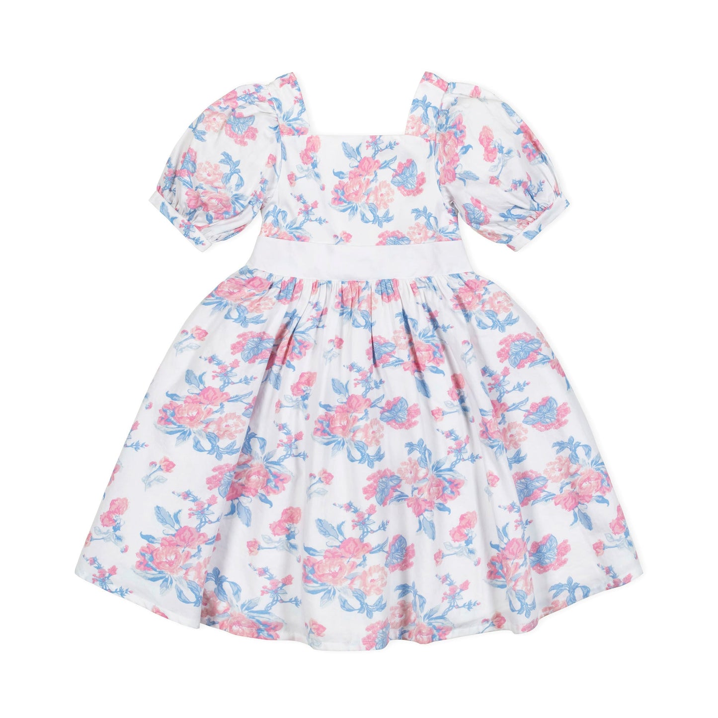 Organic Puff Sleeve Party Dress