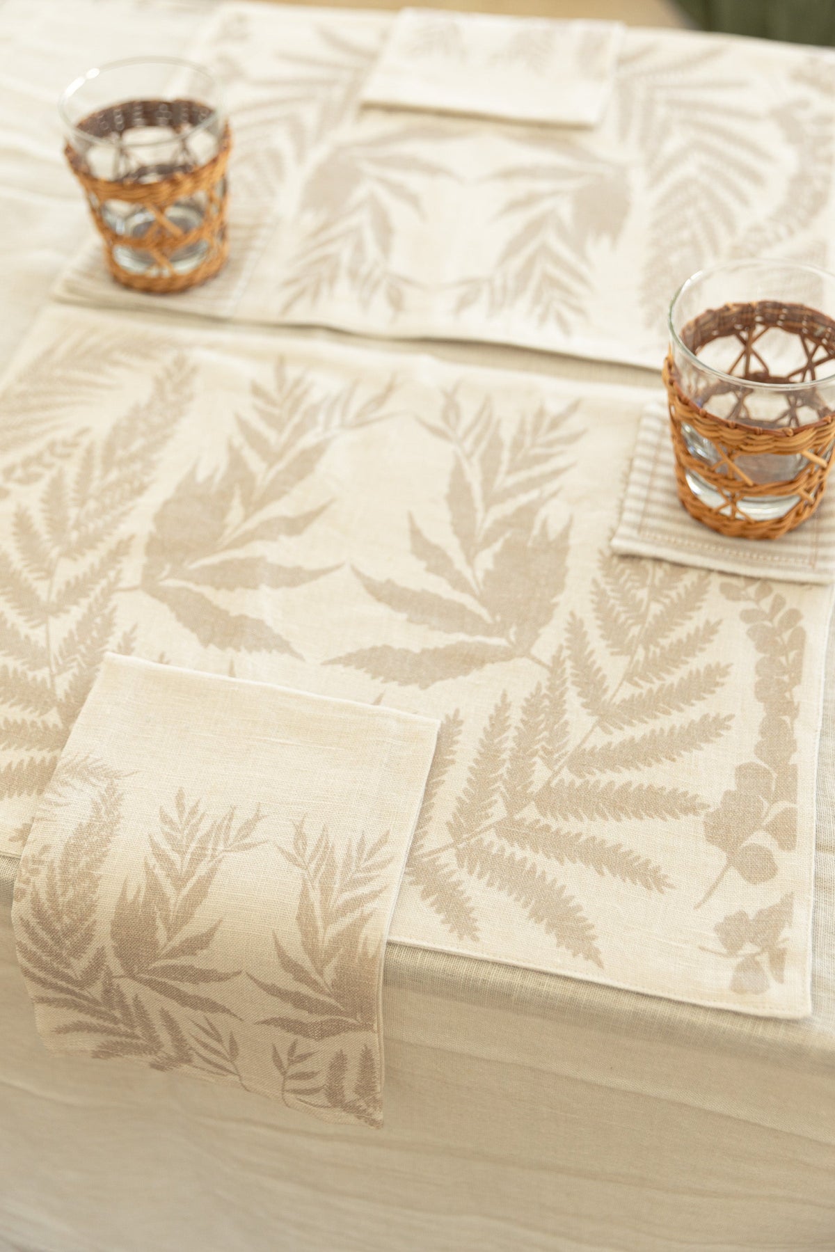 Forest Ferns Napkins (set of 4)