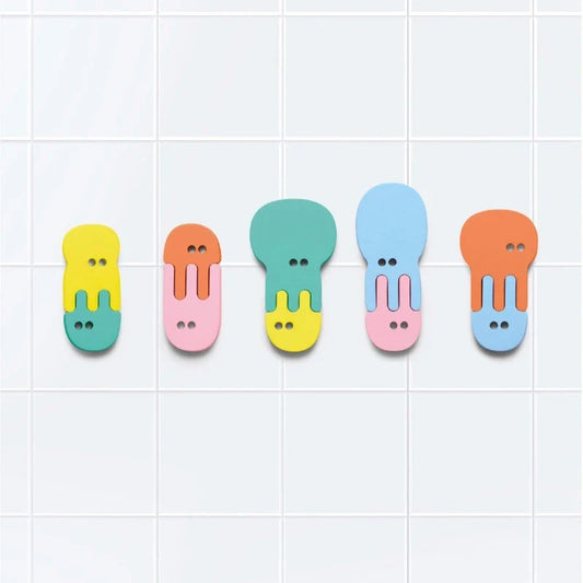 Bath Puzzle Jellyfish – Soft, Floating EVA Foam Bath Toy