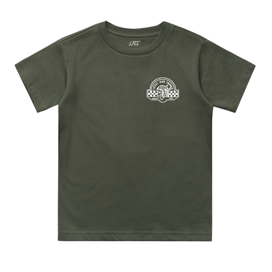 TIL DEATH DO WE RIDE TEE - OLIVE