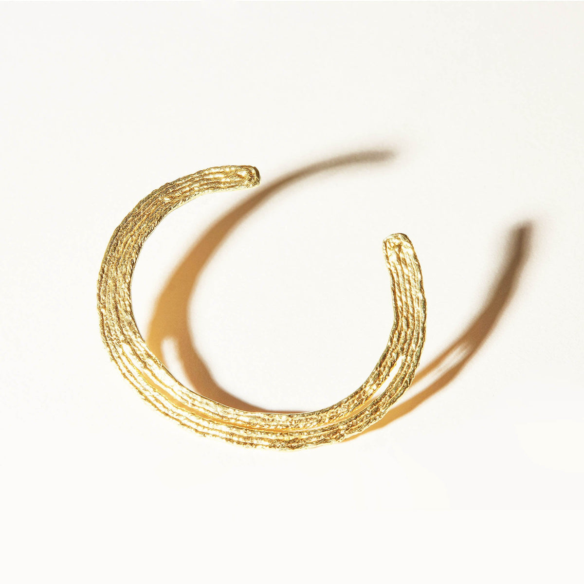 Vija Cuff Bracelet - 14K Gold Plate