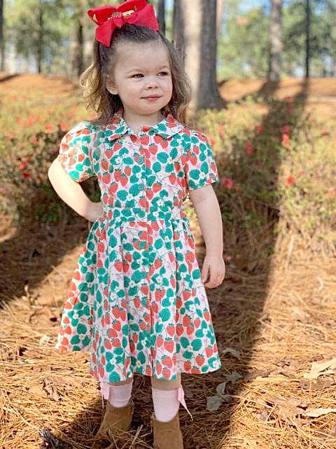 "Love You Berry Much" Betsy Retro Dress